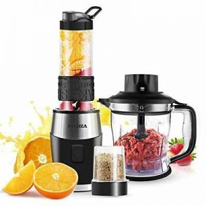 FOCHEA 3 In 1 Blender and Food Processor ComboSmoothie Shake Blender700W High...
