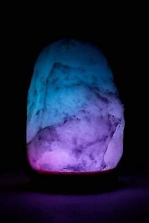 Color Changing Himalayan Salt Rock Lamp (mini) For Healing | Great Holiday Gift