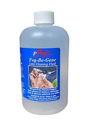 Magic Safety Fog-Be-Gone Lens Cleaning Fluid Anti-fog Formula 16 Oz. Bottle