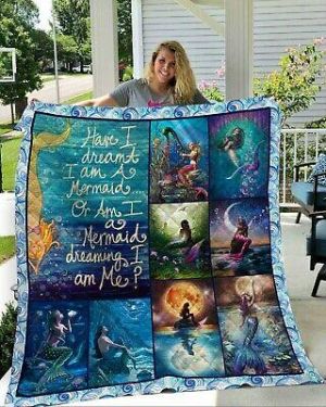 all for home and garden Bedding Mermaid – You Are My Miracle Best Seller Quilt, Fleece Blanket
