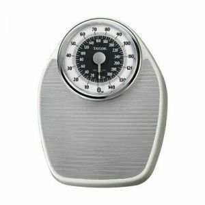 Taylor 1351ES Analog 330lb/150kg. Capacity Bathroom Scale 7" Speedometer Dial