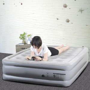 Air Mattress with Pump Blow Up Airbed Inflatable Air Beds Guest Bed for 2 Person
