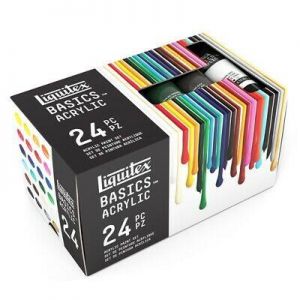Liquitex Basics Acrylics 22ml Clear Box Best Sellers Set of 24