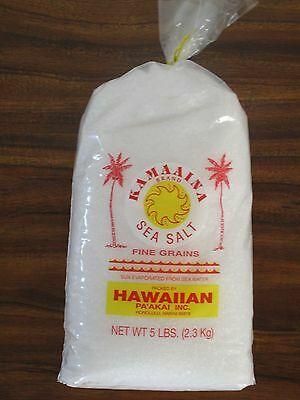 Hawaiian Sea Salt 5lbs (New, Best Seller)