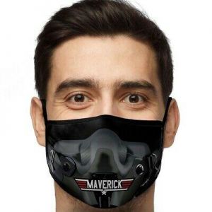 Top Gun Maverick Mask Polyester Face Mask (Large)