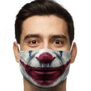 Joker Movie Sublicraft Polyester Face Mask (Large)