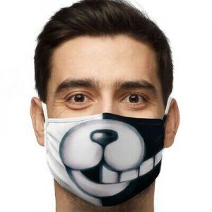 Danganronpa Monokuma Sublicraft Polyester Face Mask (Medium)