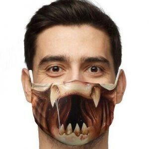 Predator Mouth Cotton Face Mask (Medium)